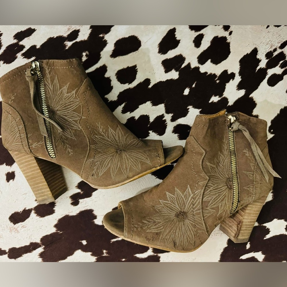 Hand burned heels